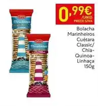 Recheio Cuétara - bolacha marinheiros classic/ chia- quinoa- linhaca promoção