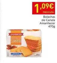 Recheio Amanhecer - bolachas de canela promoção