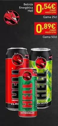 Recheio Gama - bebida energetica promoção