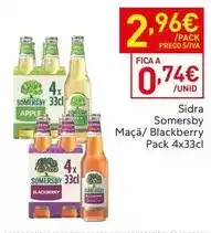 Recheio Somersby - sidra promoção