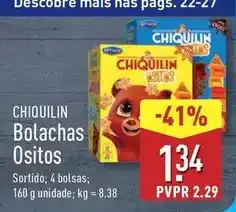 ALDI Chiquilin - bolachas ositos promoção