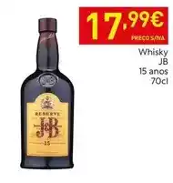 Recheio J&b - whisky 15 anos promoção