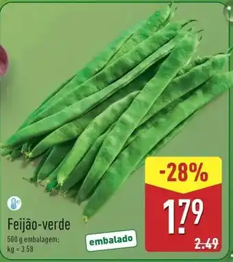 ALDI Feijão-verde promoção