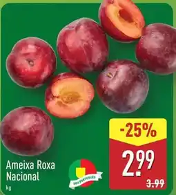 ALDI Nacional - ameixa roxa promoção