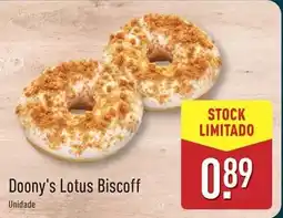 ALDI Lotus - doony's biscoff promoção