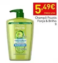 Recheio Garnier - champo fructis promoção