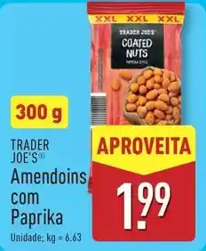 ALDI Xxl - amendoins com paprika promoção