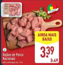 ALDI Rojoes de porco nacionals promoção