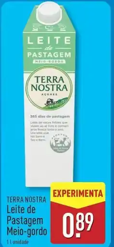 ALDI Terra nostra - leite de pastagem promoção