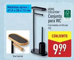ALDI com - home creation conjunto para wc promoção