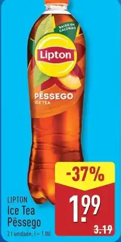 ALDI Lipton - ice tea pêssego promoção
