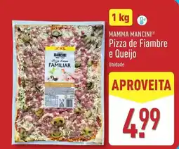 ALDI Xxl - pizza de fiambre e queijo promoção