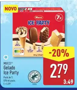 Mucci - gelado ice party