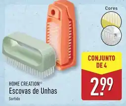 ALDI Home creation - escovas de unhas promoção