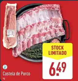 ALDI Costela de porco promoção