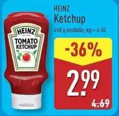 ALDI Heinz - ketchup promoção