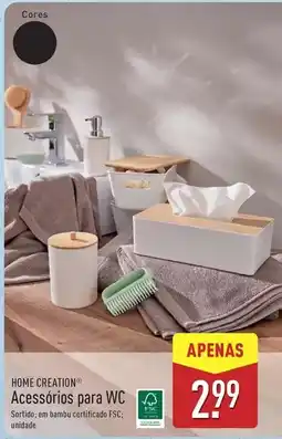 ALDI Home creation - acessorios para wc promoção