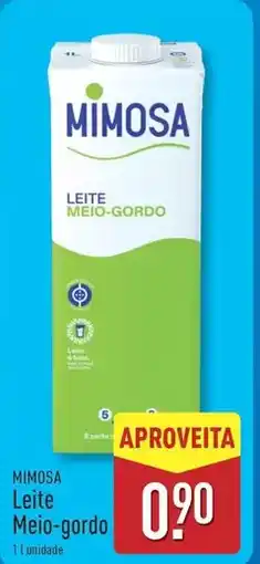 ALDI Mimosa - leite meio-gordo promoção