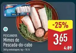 ALDI Pescanova - mimos de pescada-do-cabo promoção