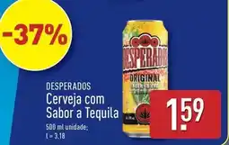 ALDI Desperados - cerveja com sabor a tequila promoção