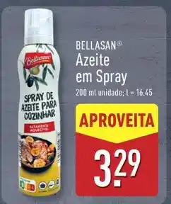 ALDI Azeite em spray promoção