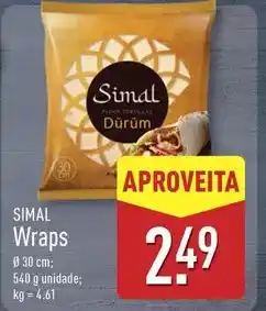 ALDI Wraps promoção