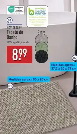 ALDI Mission - tapete de banho promoção