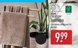 ALDI com - home creation toalheiro promoção