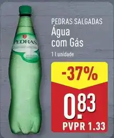 ALDI Pedras - salgadas água com gas promoção