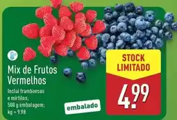 ALDI Mix - de frutos vermelhos promoção