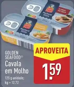 ALDI Golden seafood - cavala em molho promoção