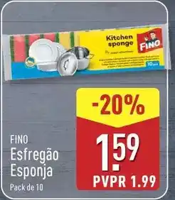 ALDI Esfregao esponja promoção