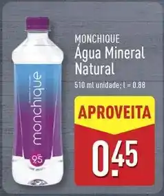 ALDI Monchique - agua mineral natural promoção