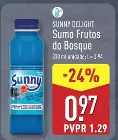 ALDI Sunny - sumo frutos do bosque promoção