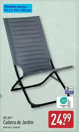 ALDI Cadeira de jardim promoção