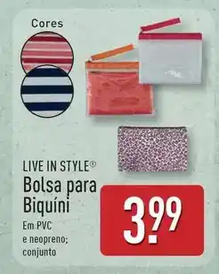 ALDI Bolsa para biquini promoção
