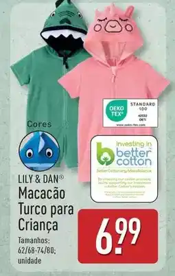ALDI Lily & dan - turco para crianca promoção