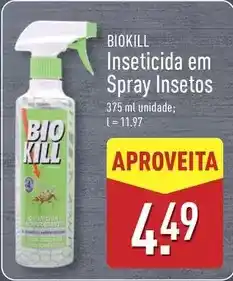 ALDI Bio kill - inseticida em spray insetos promoção