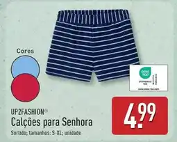 ALDI Up2fashion - calcoes para senhora promoção