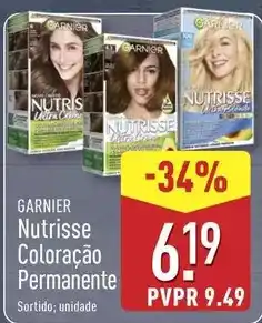 ALDI Garnier - nutrisse coloracao permanente promoção