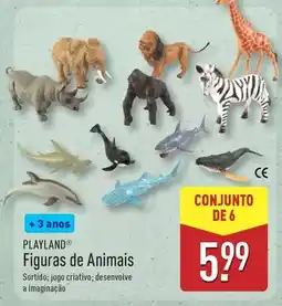 ALDI A+ - figuras de animais promoção