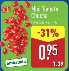 ALDI Mini - tomate chucha promoção