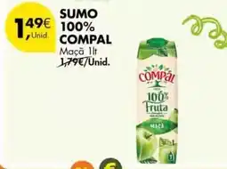 Pingo Doce Compal - sumo 100% promoção