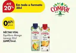 Pingo Doce Compal - néctar promoção