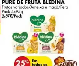 Pingo Doce Blédina - pure de fruta promoção