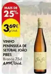 Pingo Doce João pires - vinho peninsula de setubal promoção