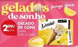 Pingo Doce Pingo doce - gelado de cone promoção