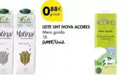 Pingo Doce Nova açores - leite uht promoção