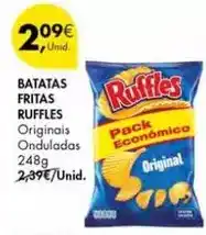 Pingo Doce Ruffles - batatas fritas promoção