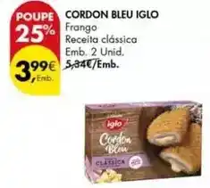 Pingo Doce Iglo - cordon bleu promoção